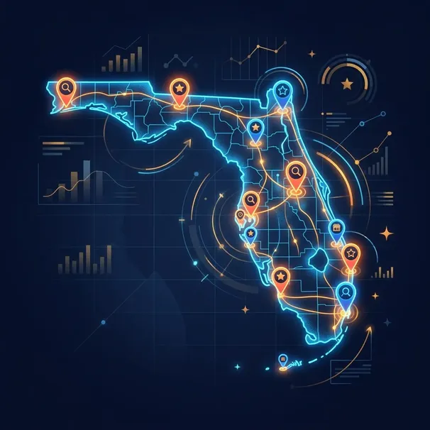 Map of SouthwestFlorida local search results