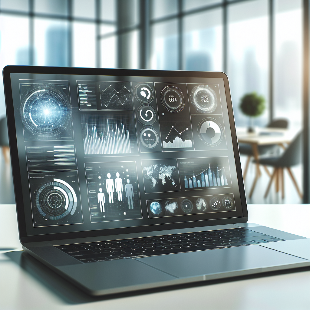 digital marketing analytics laptop — SEO services Florida