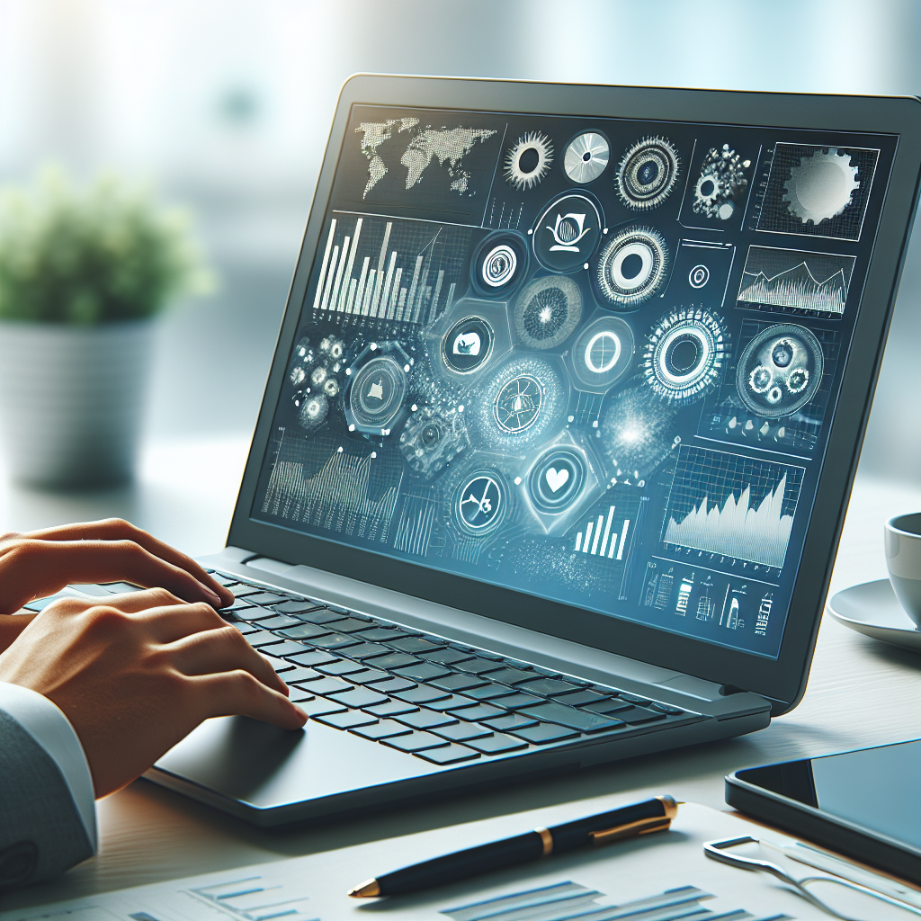 digital marketing analytics laptop — local SEO services Florida