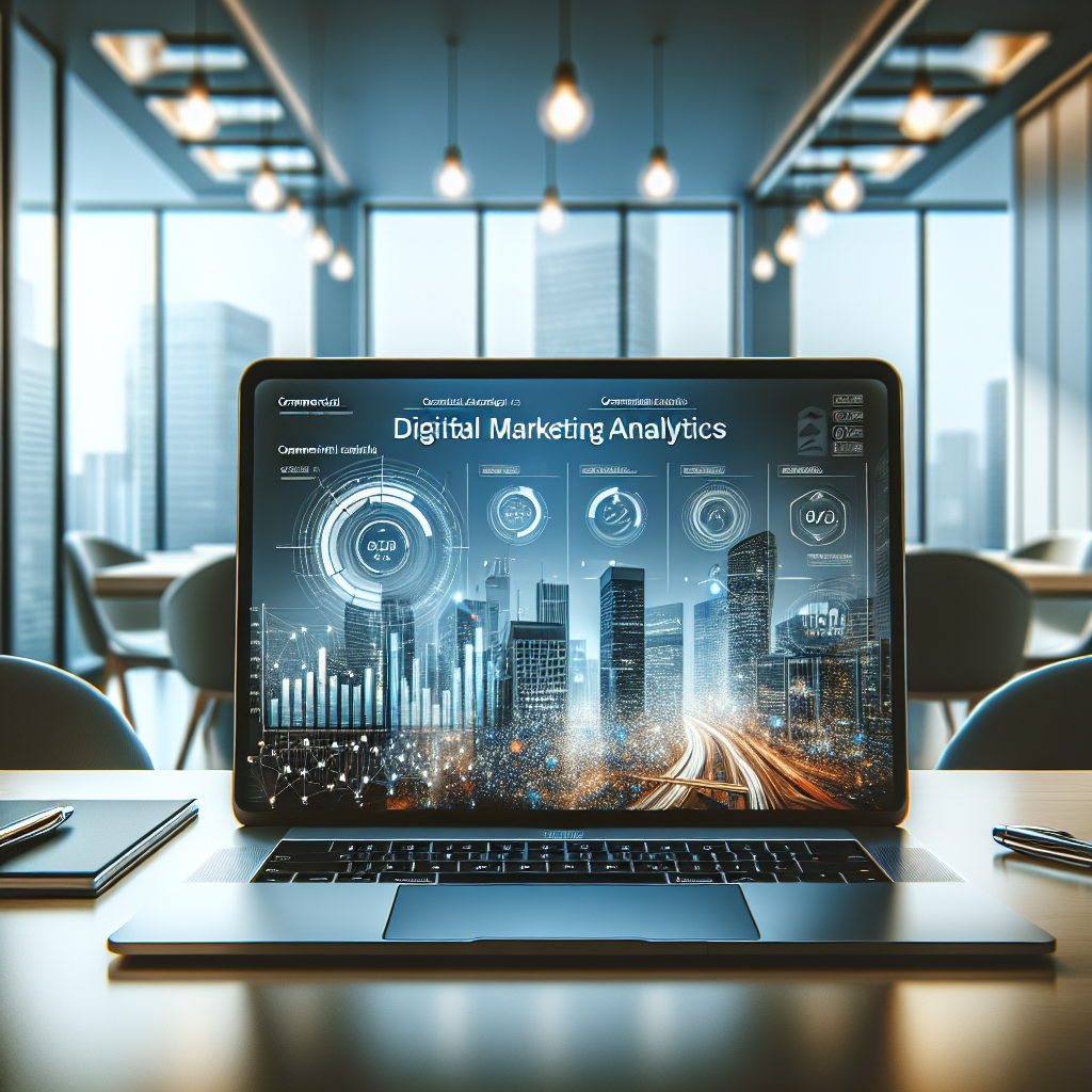 digital marketing analytics laptop — web design and SEO Florida