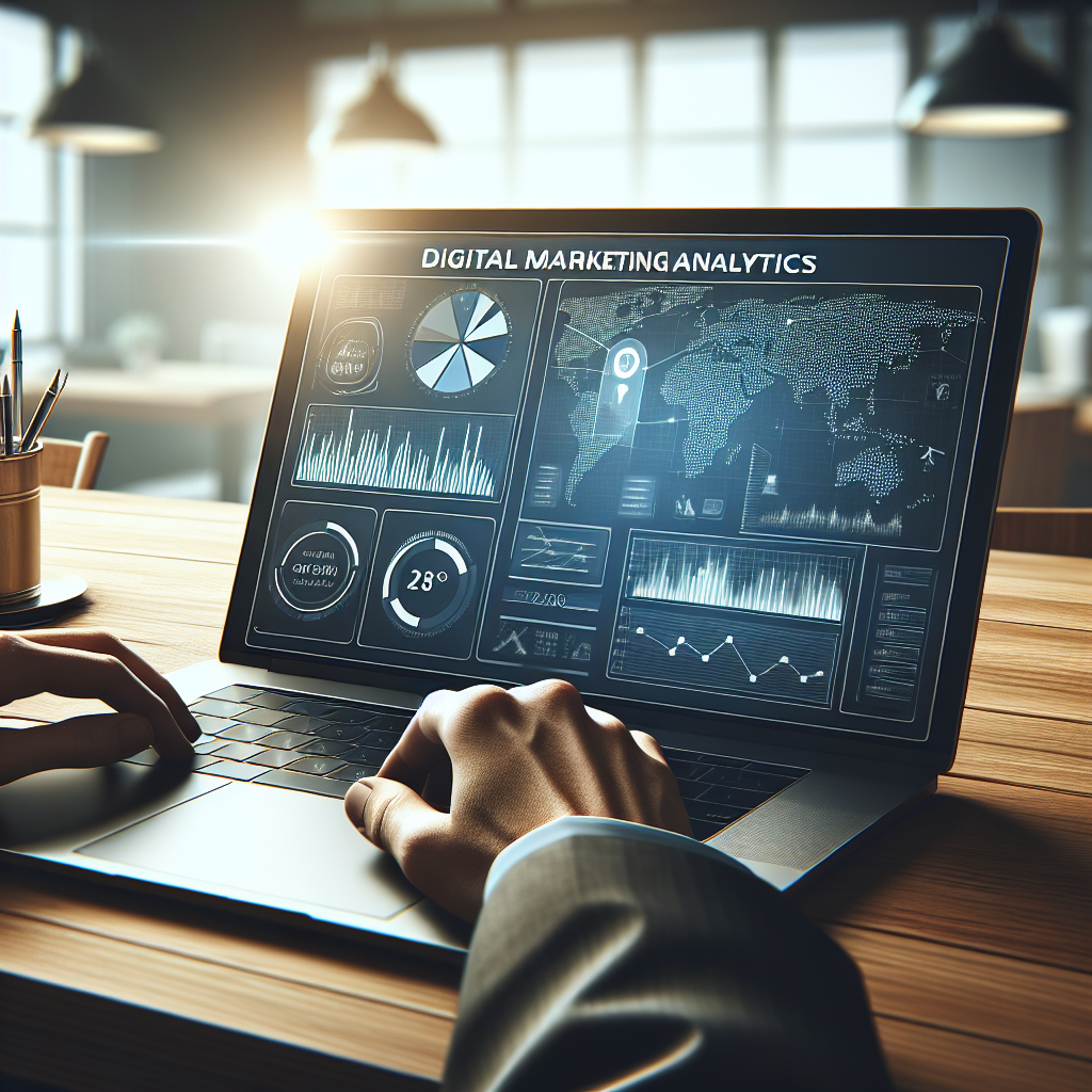 digital marketing analytics laptop — local SEO Miami Florida