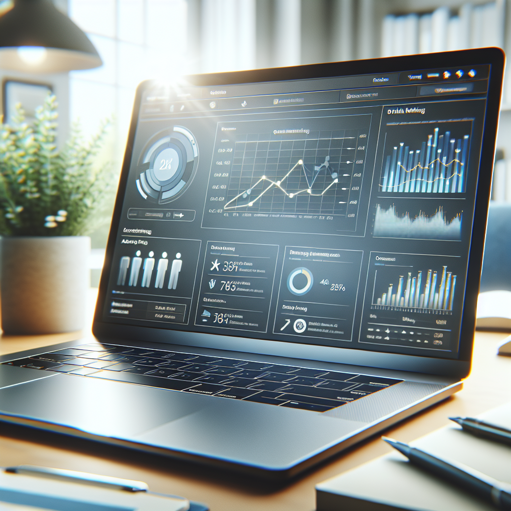 digital marketing analytics laptop — local SEO Orlando Florida