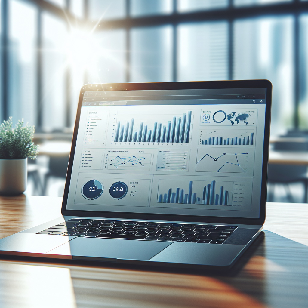 digital marketing analytics laptop — local SEO Coral Gables Florida