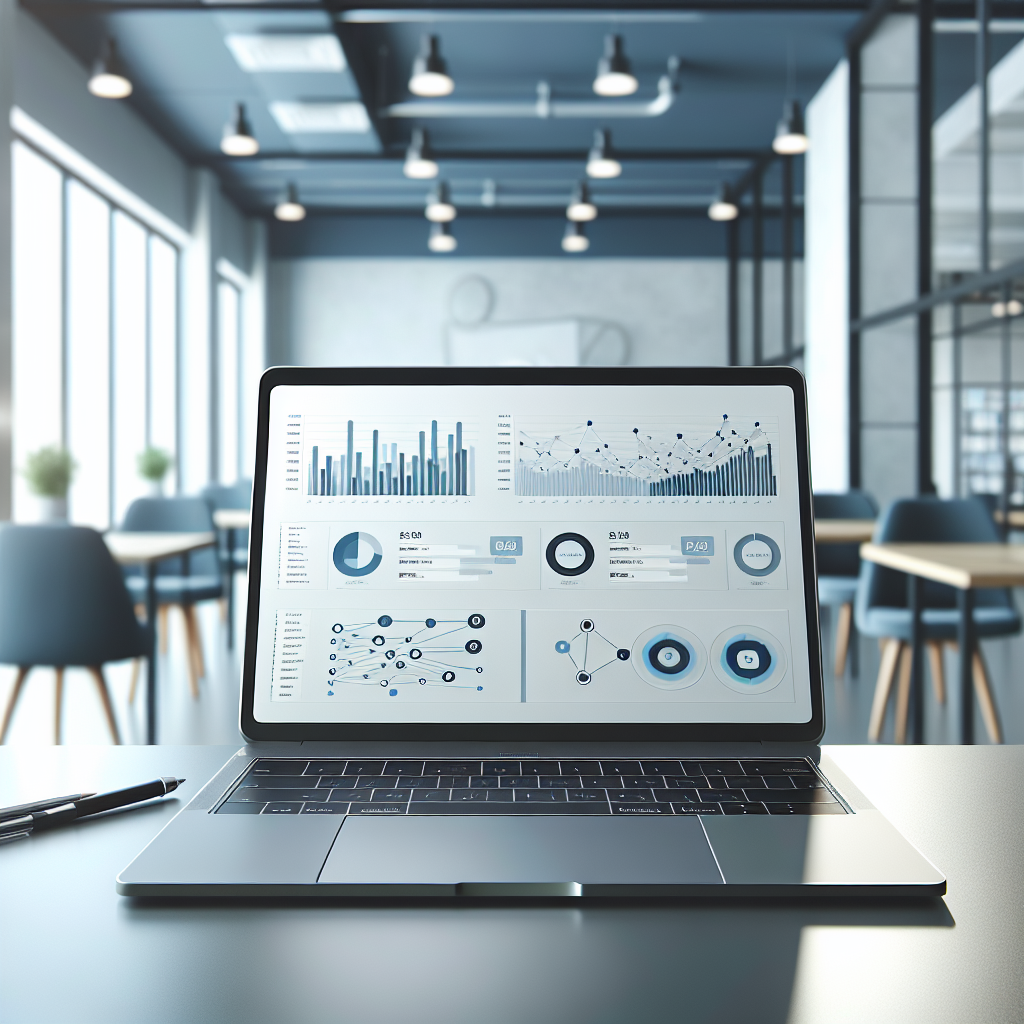 digital marketing analytics laptop — local SEO Naples Florida