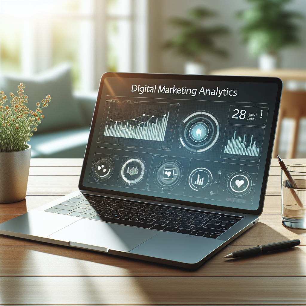 digital marketing analytics laptop — local SEO Bradenton Florida