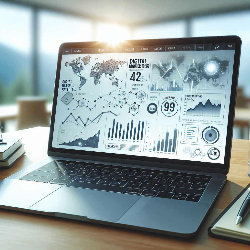 digital marketing analytics laptop — local SEO Lakeland Florida