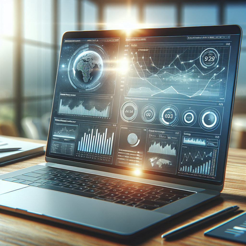 digital marketing analytics laptop — local SEO Pompano Beach Florida