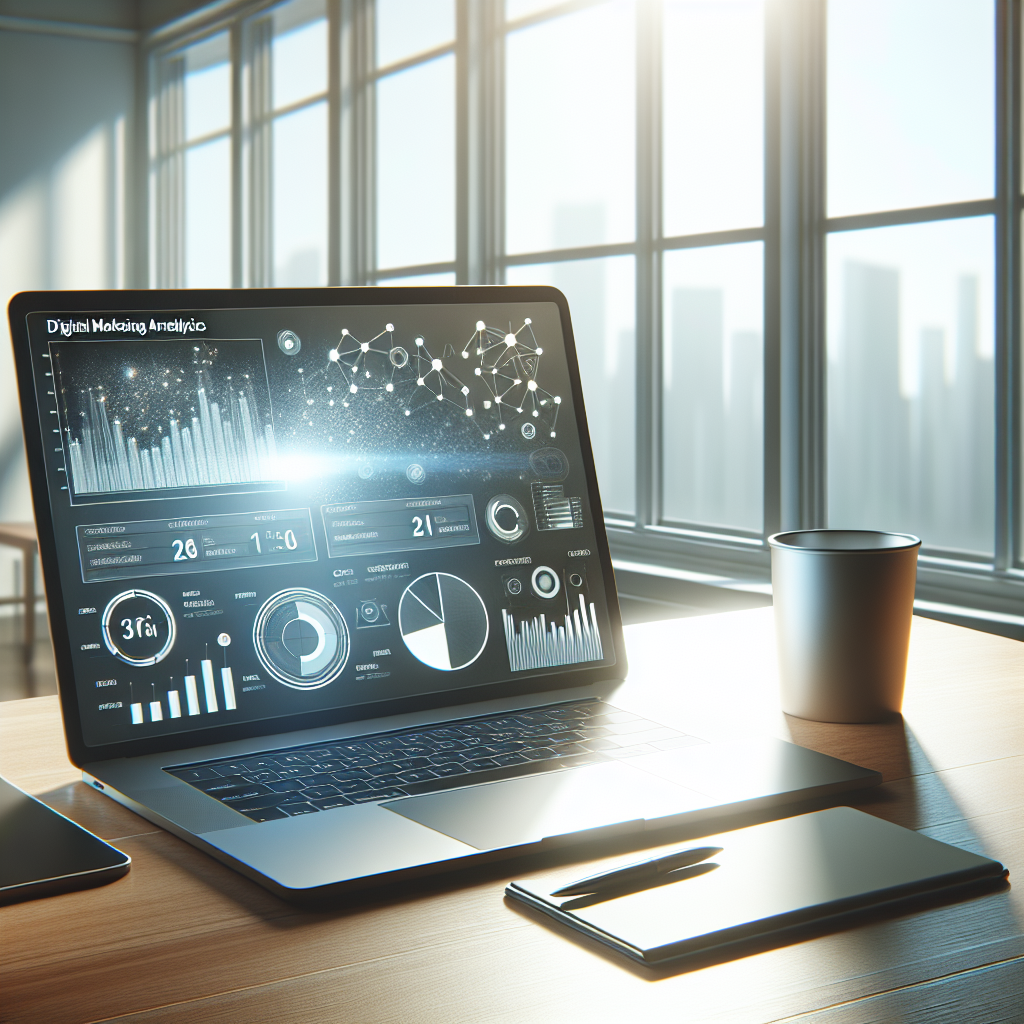 digital marketing analytics laptop — local SEO Pompano Beach Florida