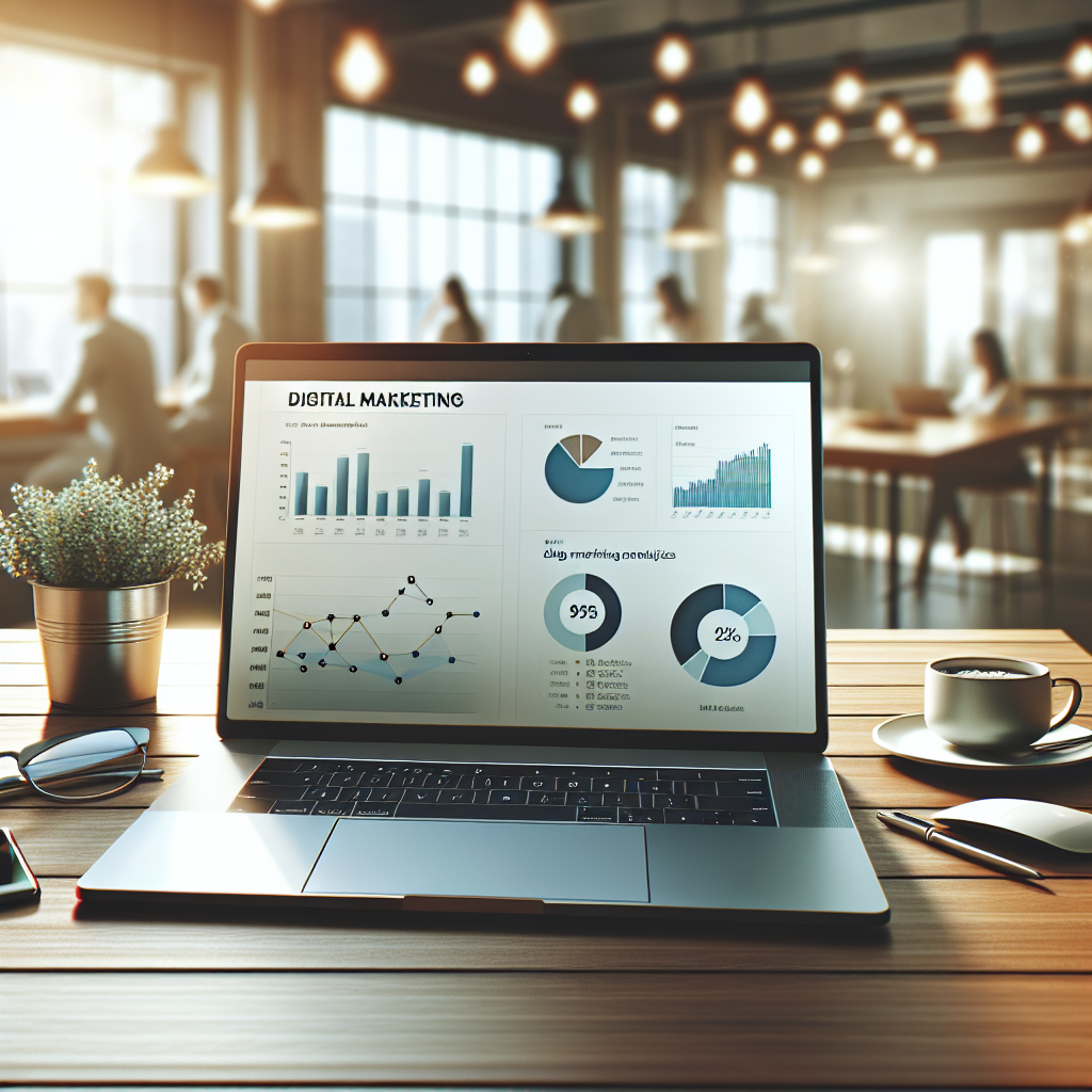 digital marketing analytics laptop — local SEO Deltona Florida