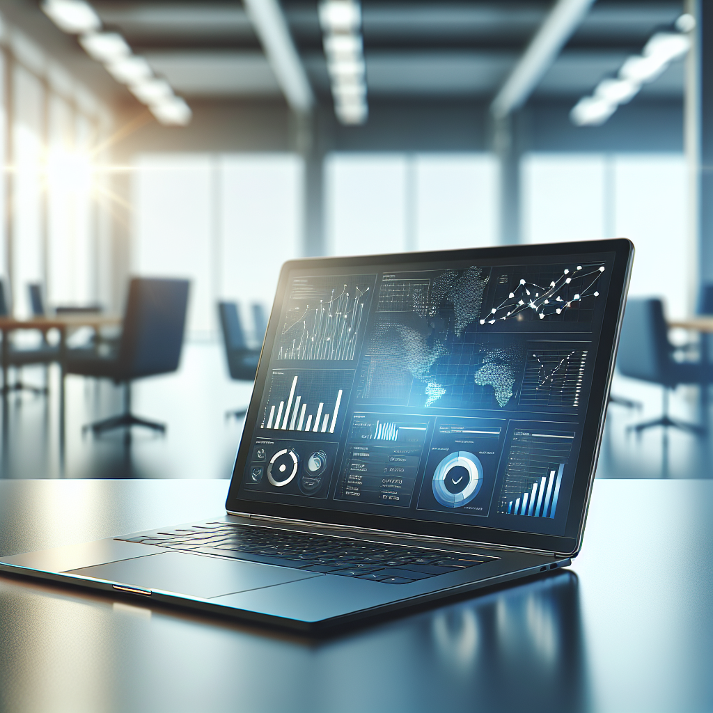 digital marketing analytics laptop — local SEO Sanford Florida