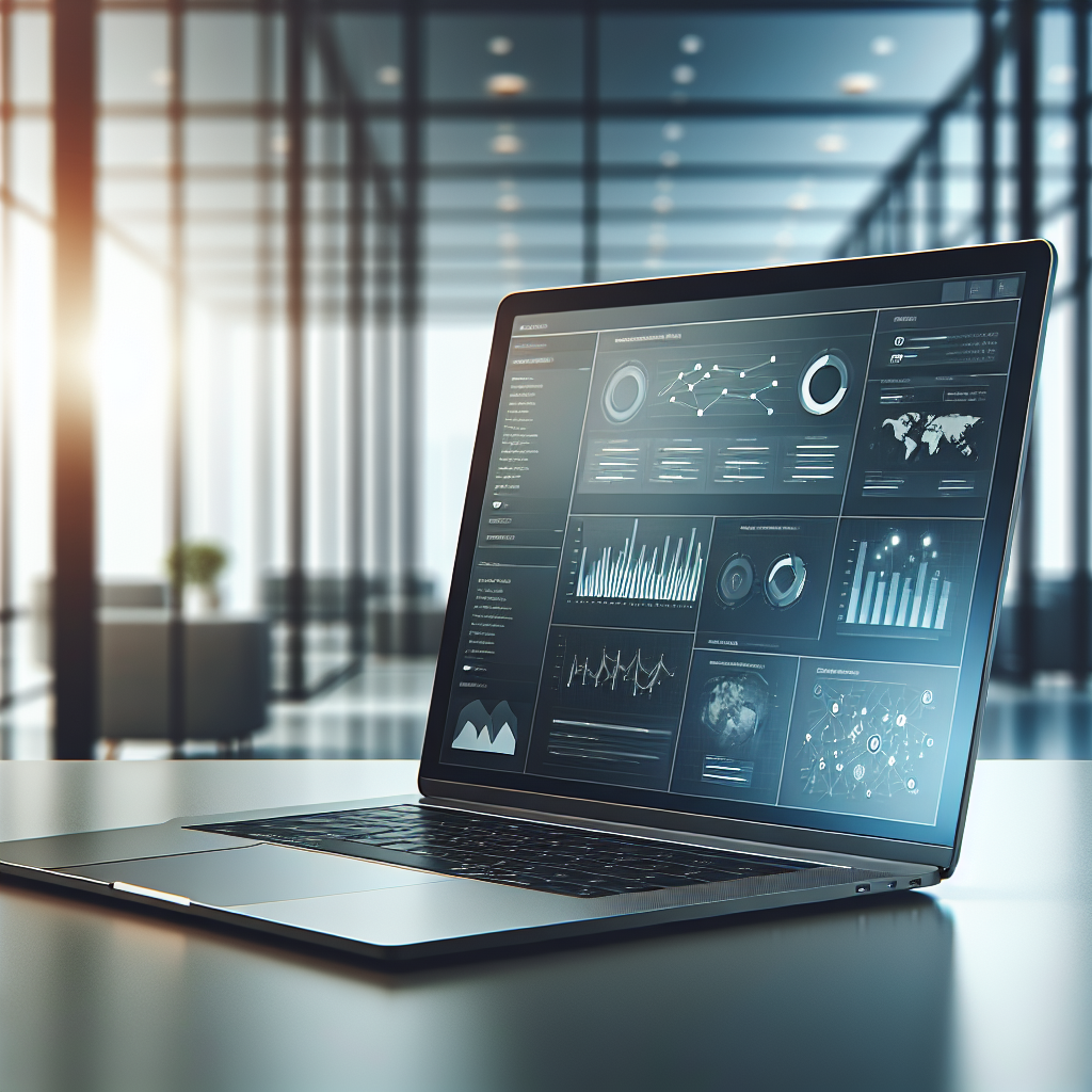 digital marketing analytics laptop — local SEO Brickell Florida