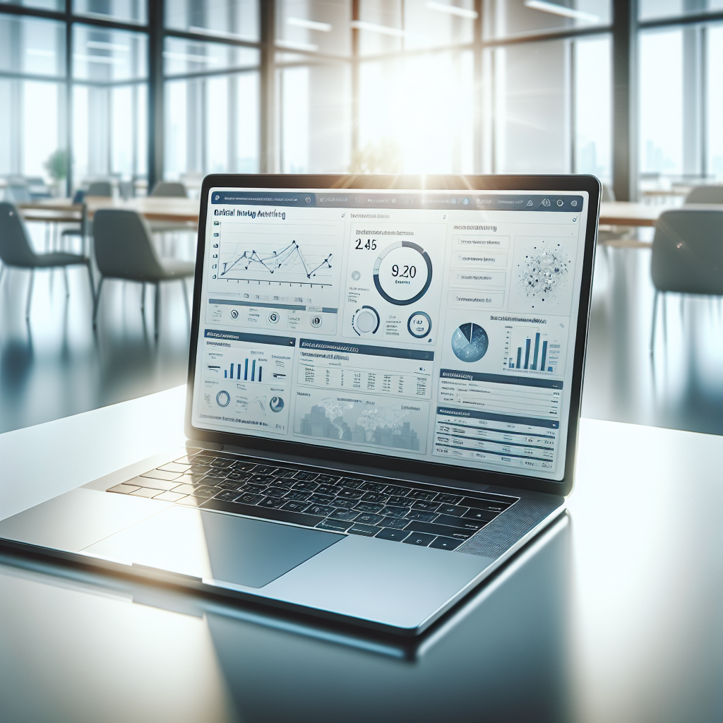 digital marketing analytics laptop — local SEO Coconut Grove Florida