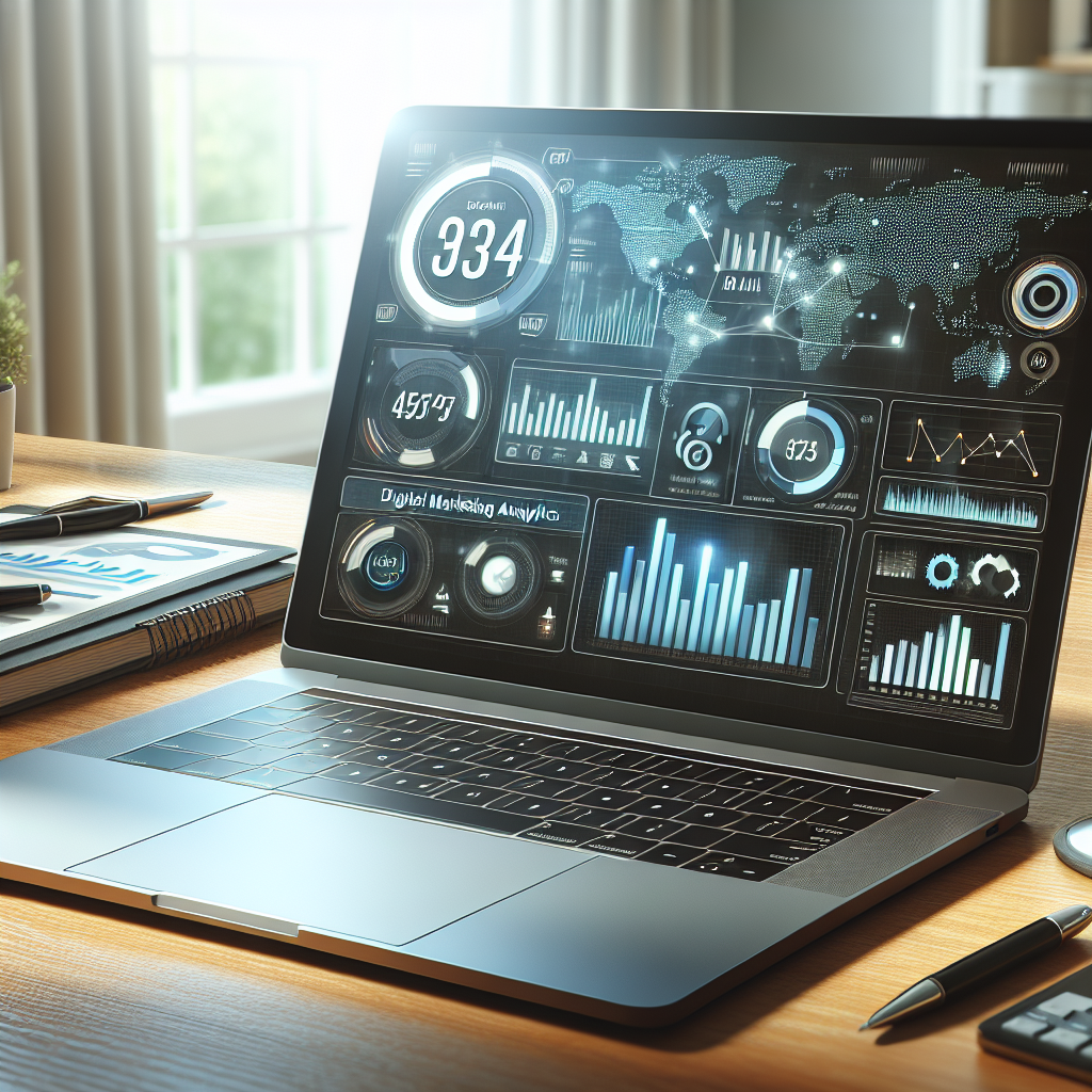 digital marketing analytics laptop — local SEO Aventura Florida